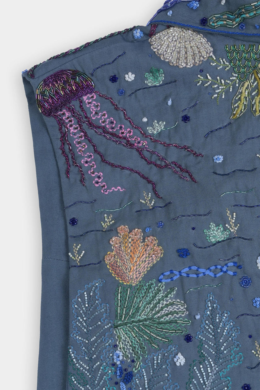 Whale Song Memory Vest