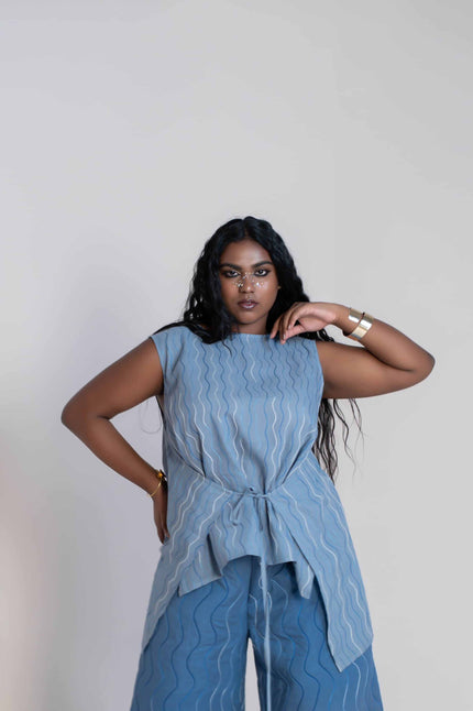 Whisk Away Tie-Up Top