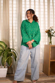 Green Ikat Shirt