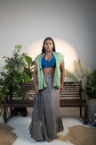 Asymmetric Seashell Skirt