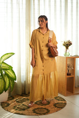 Soft Reefs Yellow Dress