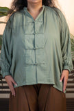 Algae Extended Placket Shirt