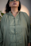 Algae Extended Placket Shirt