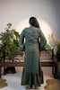 Tidal Whispers Olive Green Co-Red Set