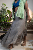 Asymmetric Seashell Skirt
