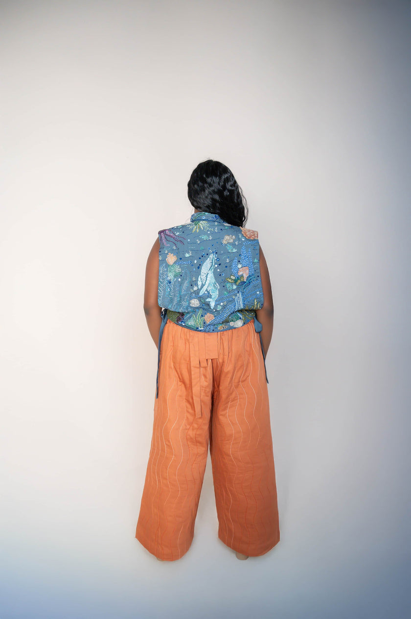 Whale Song Memory Vest