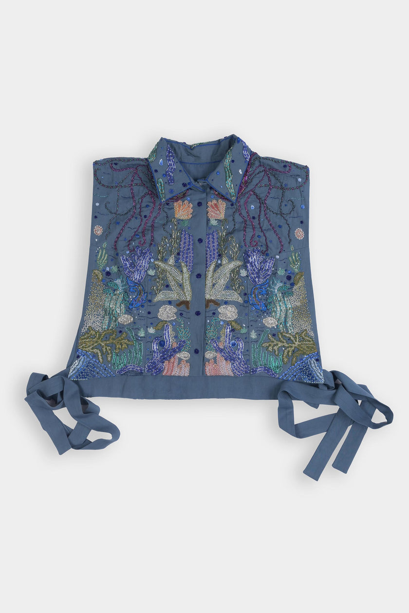 Whale Song Memory Vest