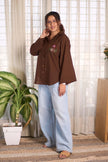 Soft Reef Hand-Embroidered Shirt