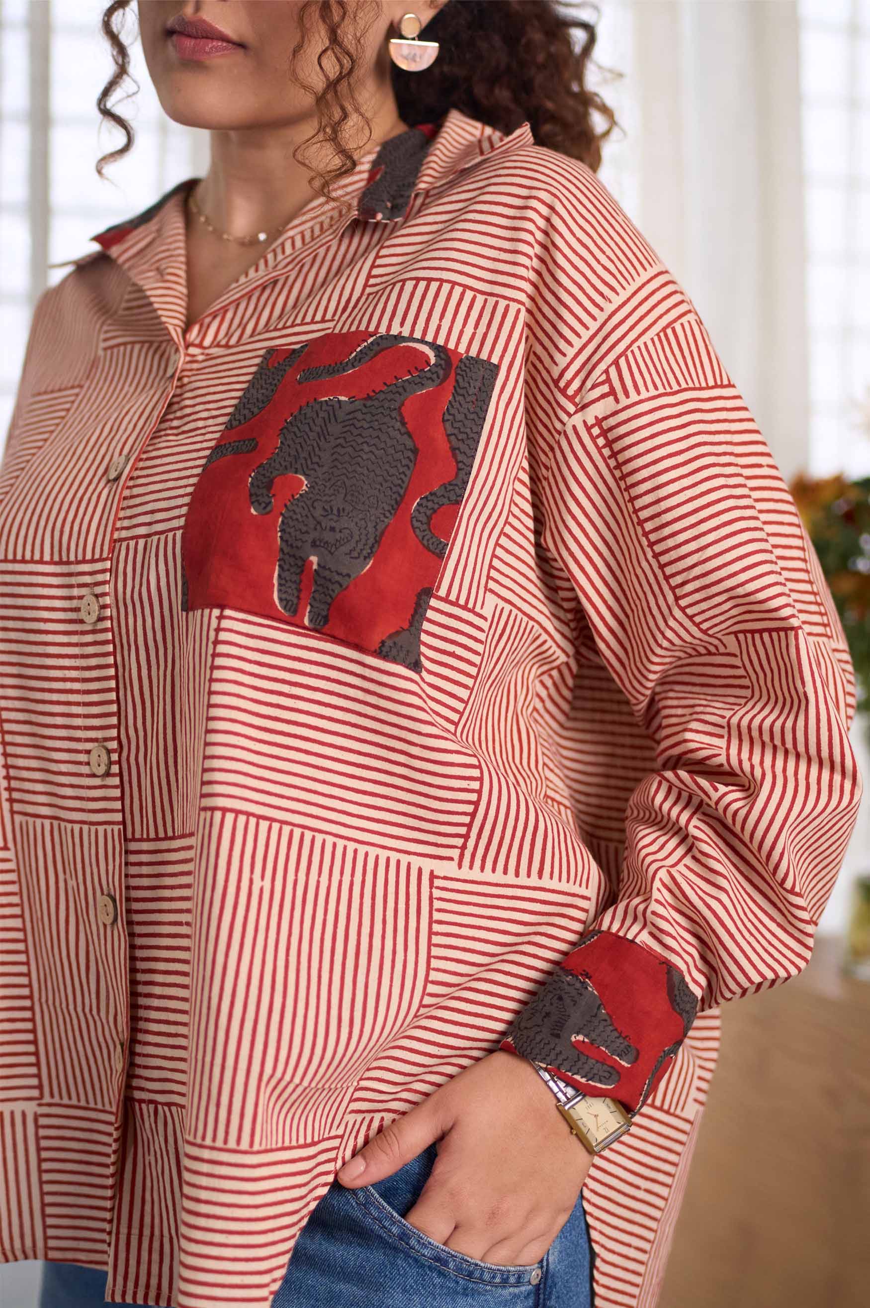 Tiger Print Shirt