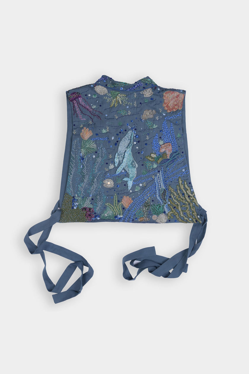 Whale Song Memory Vest