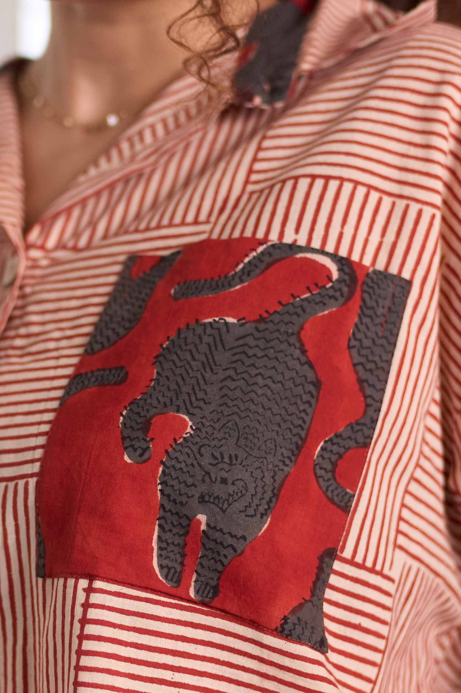 Tiger Print Shirt