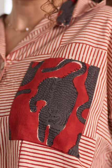 Tiger Print Shirt