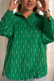 Green Ikat Shirt