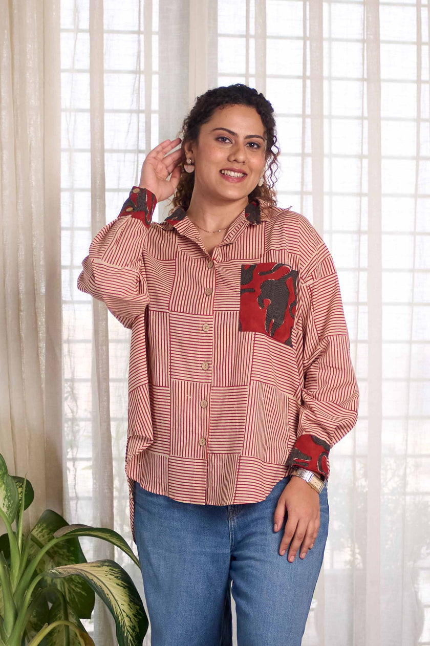 Tiger Print Shirt