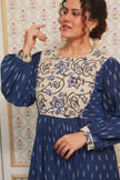 MIDNIGHT | Ikat–Bagru Dress