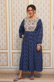 MIDNIGHT | Ikat–Bagru Dress