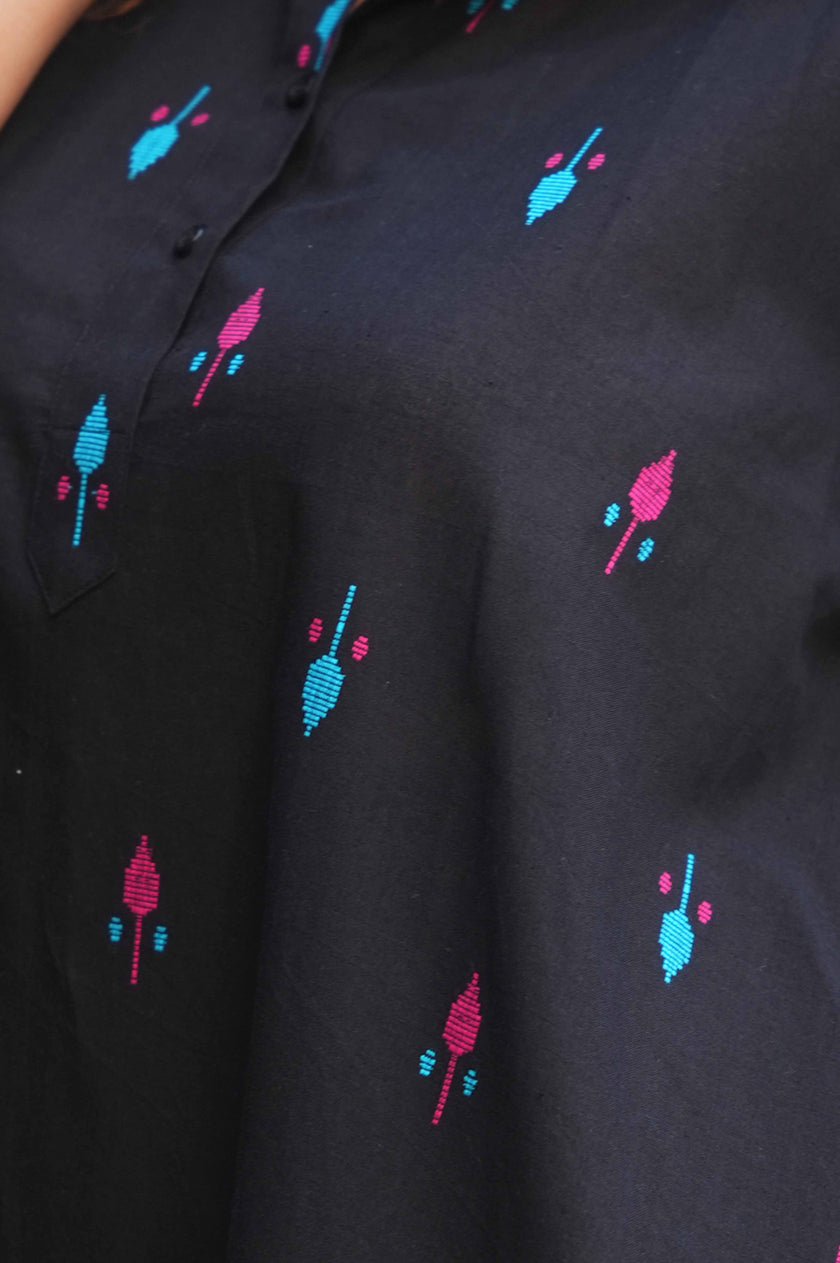Noir Buti Jamdani Dress