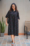 Noir Buti Jamdani Dress