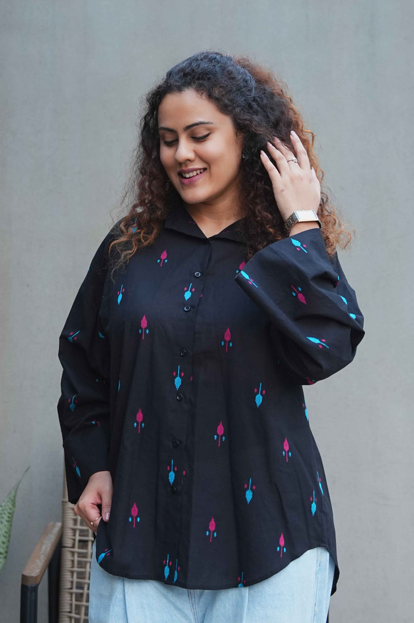 Noir Buti Jamdani Shirt