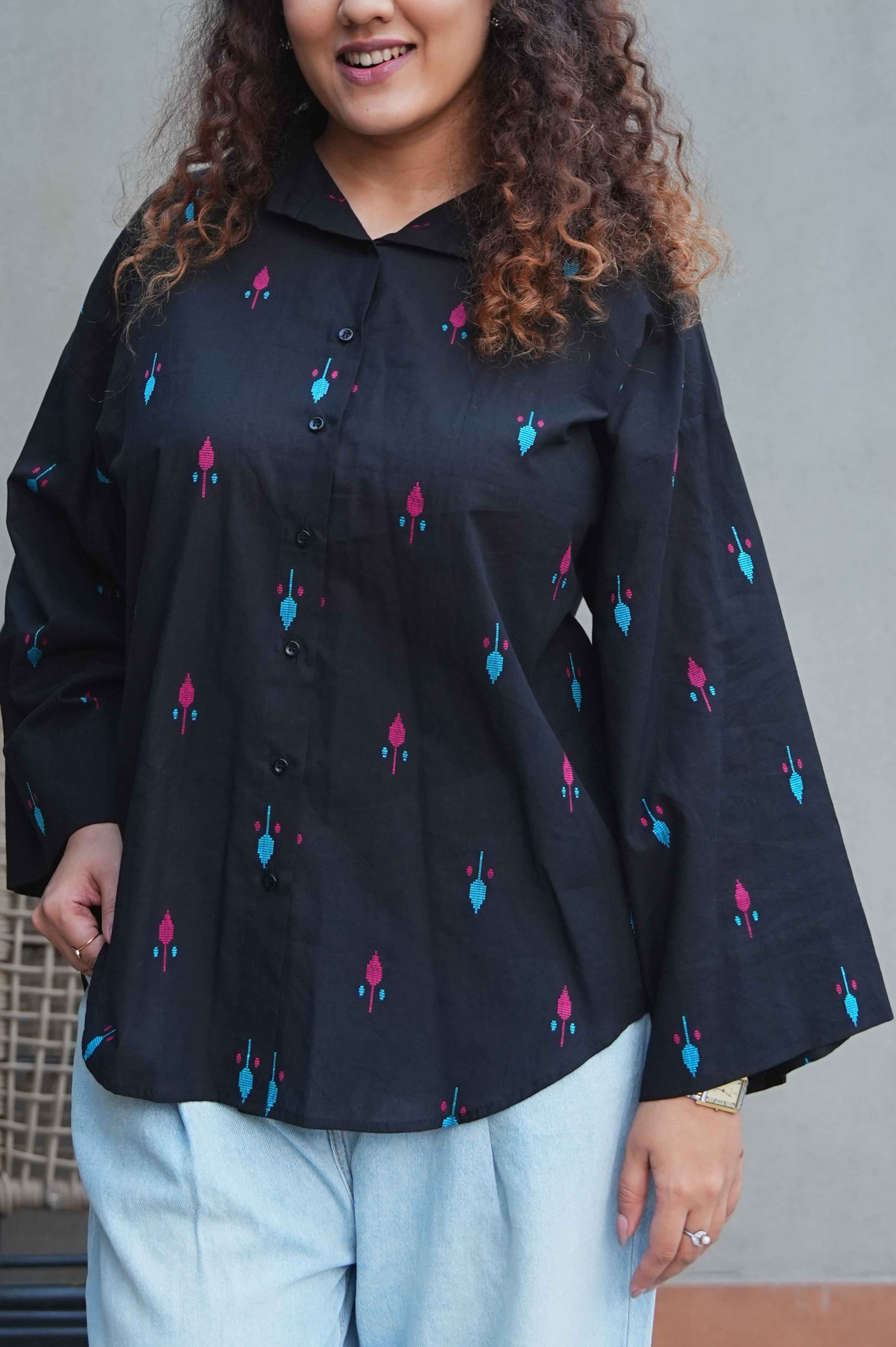 Noir Buti Jamdani Shirt