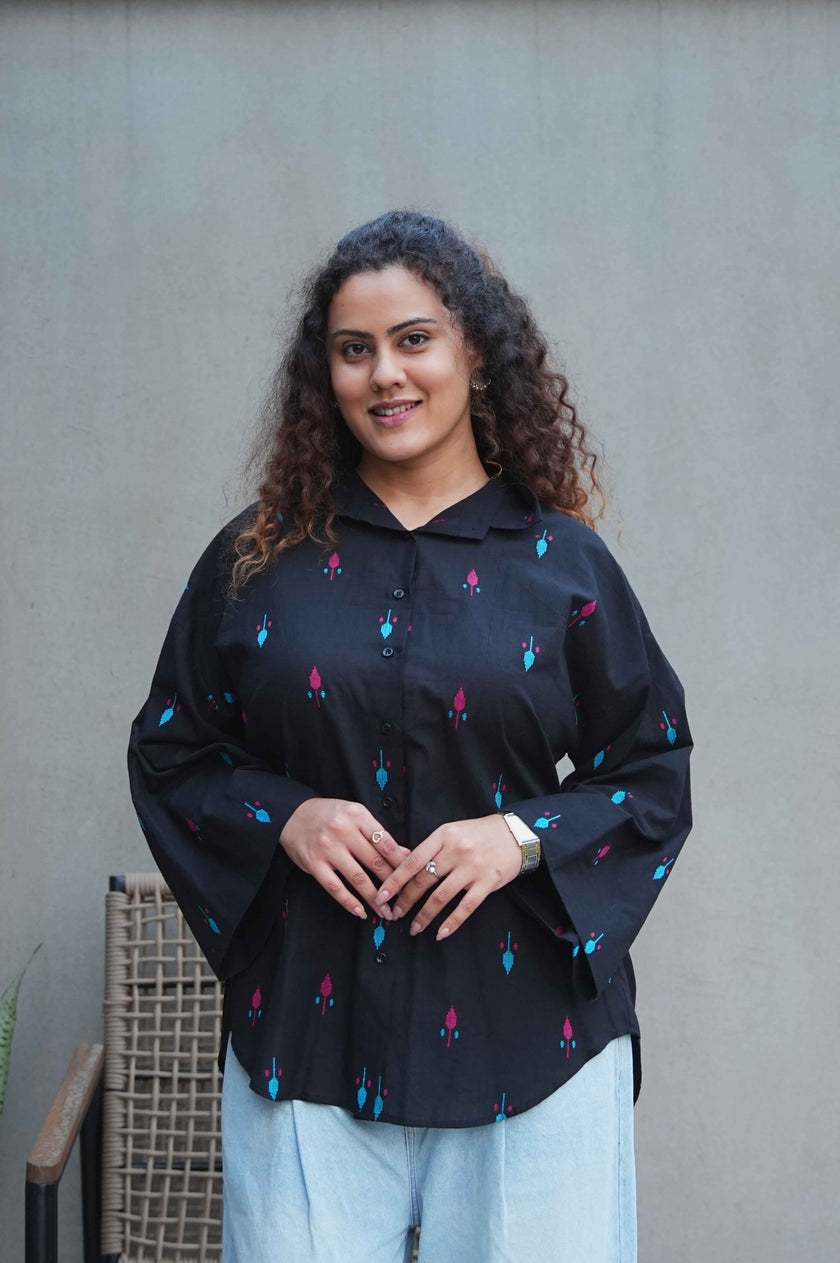 Noir Buti Jamdani Shirt