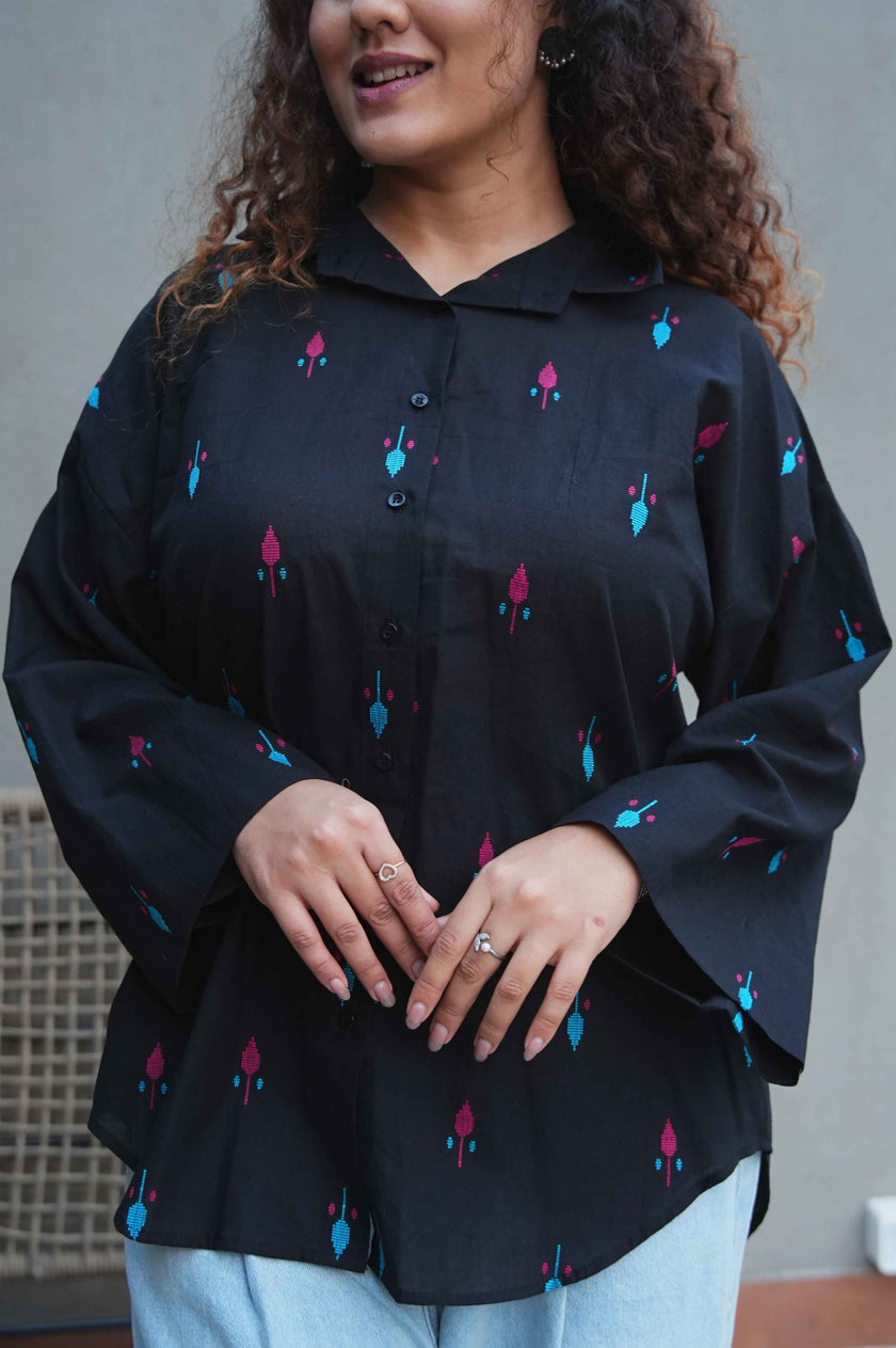 Noir Buti Jamdani Shirt