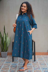 Gul Buta Jamdani Dress
