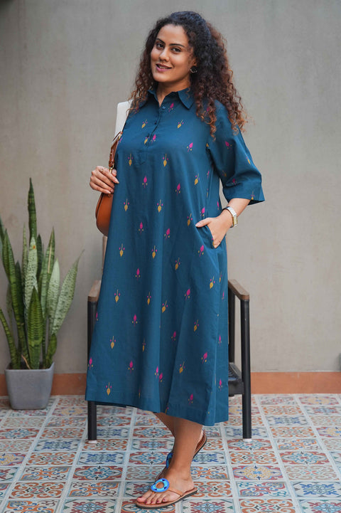Gul Buta Jamdani Dress