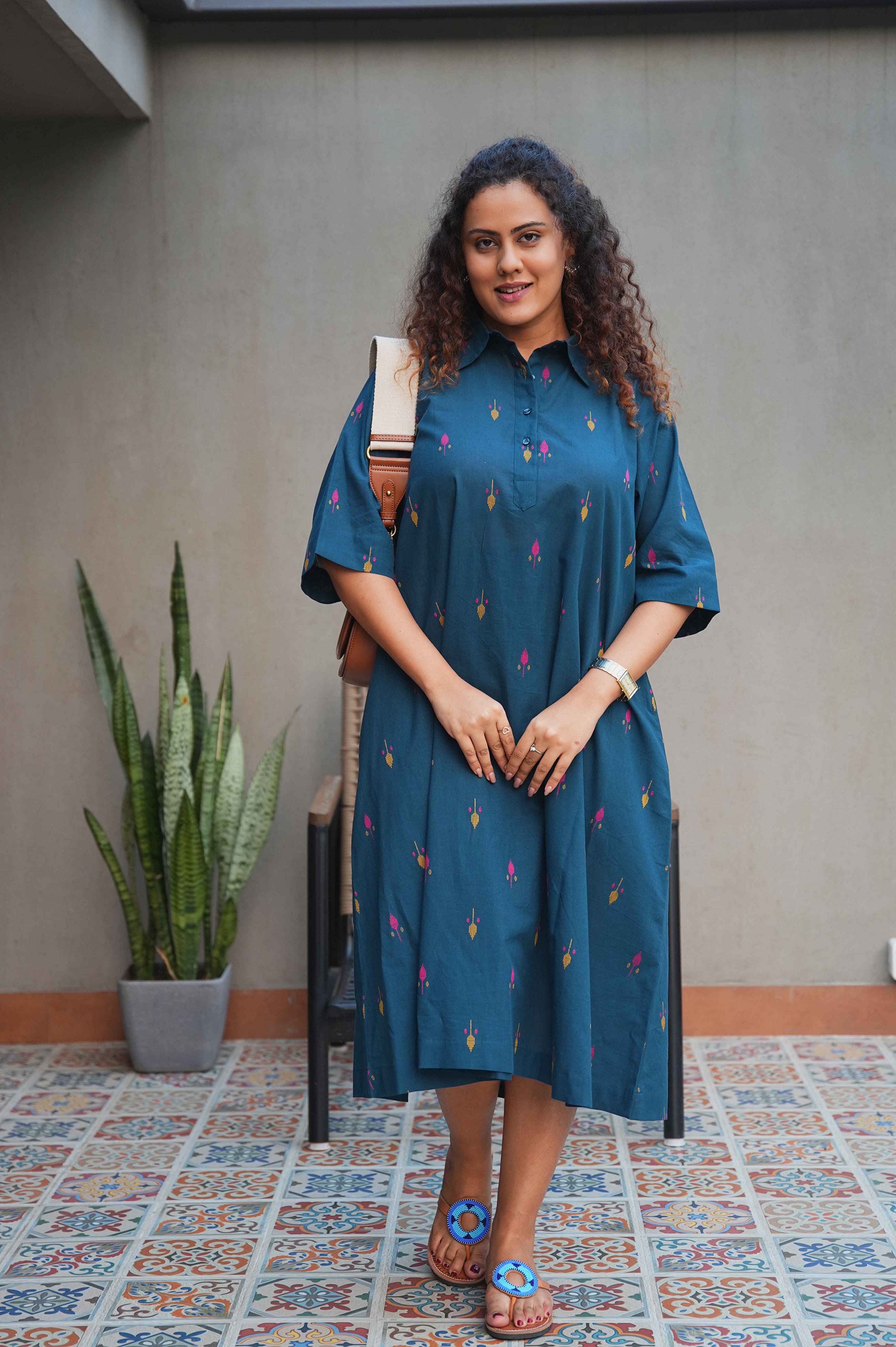 Gul Buta Jamdani Dress