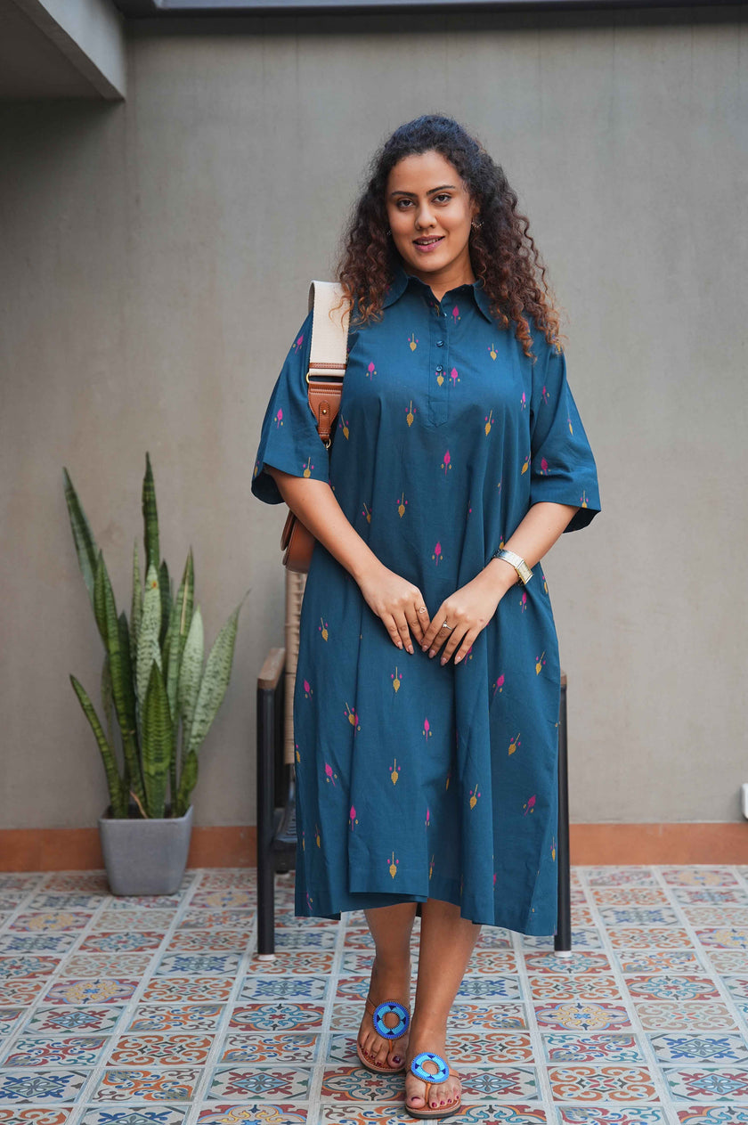 Gul Buta Jamdani Dress