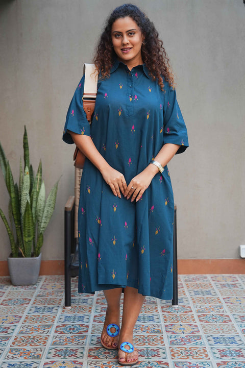 Gul Buta Jamdani Dress