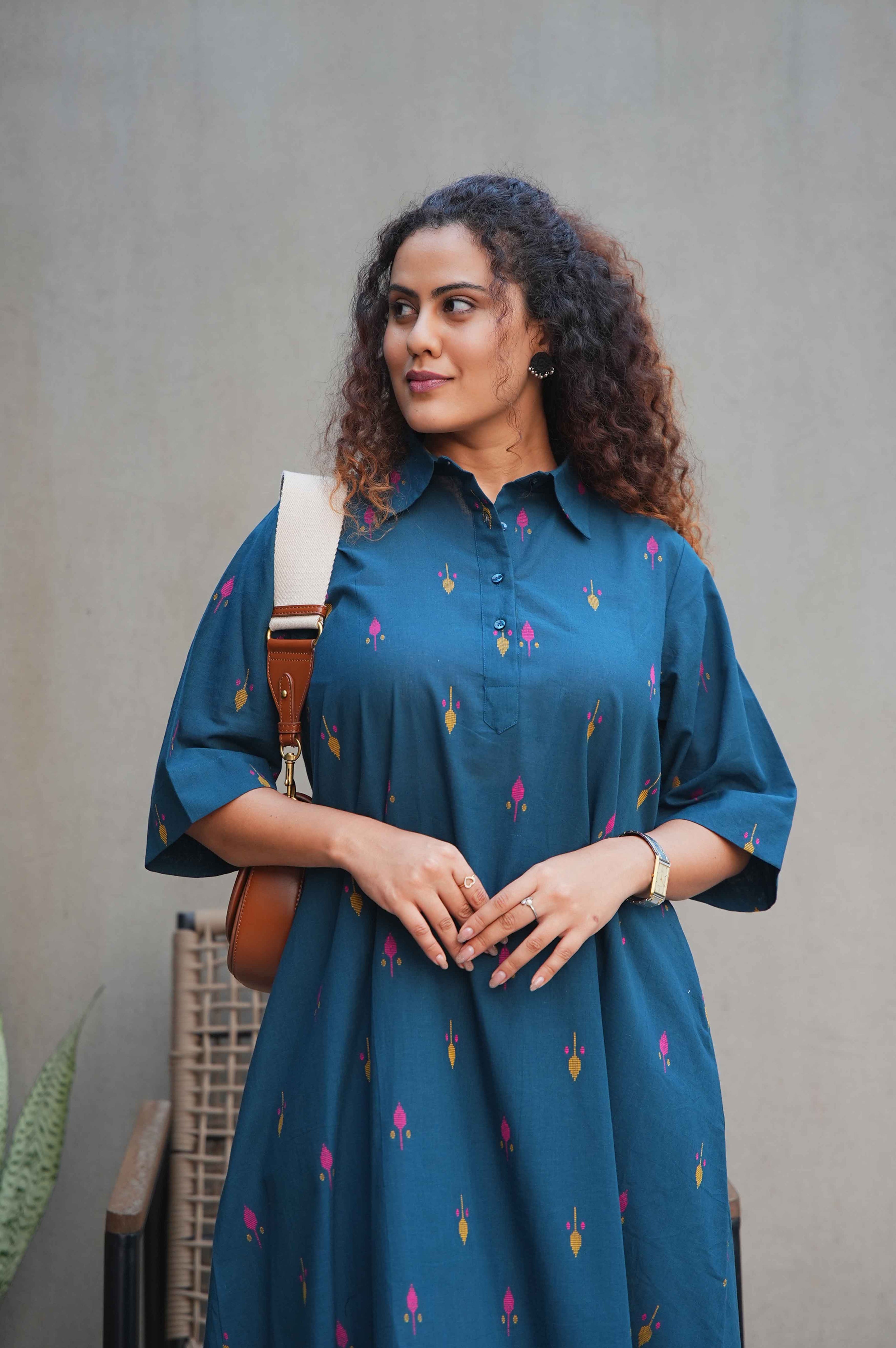 Gul Buta Jamdani Dress