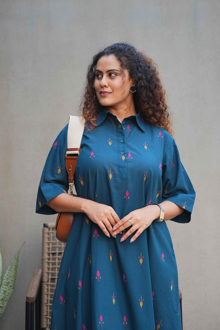 Gul Buta Jamdani Dress