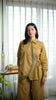 Fish Faced Mustard Yellow Shirt