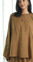 Turtle Land Mocha Top