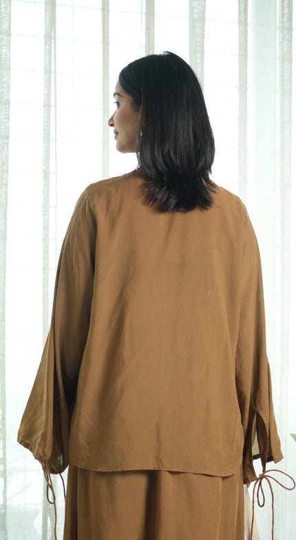 Turtle Land Mocha Top