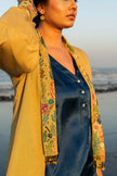 Celestial Seahorse Hand Embroidered Jacket