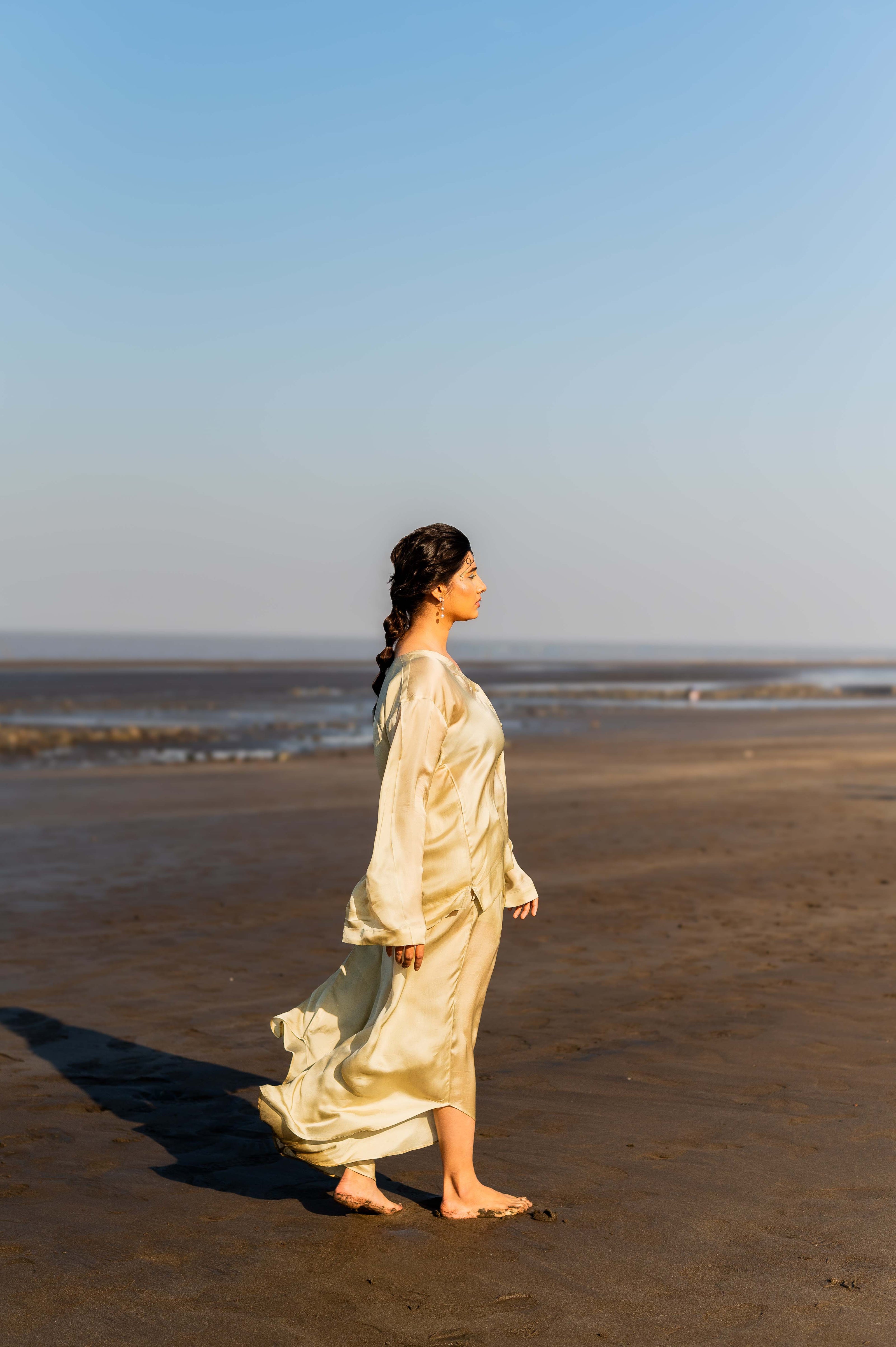 The Tidal Quiet Top With Abyssal Illusion Pant