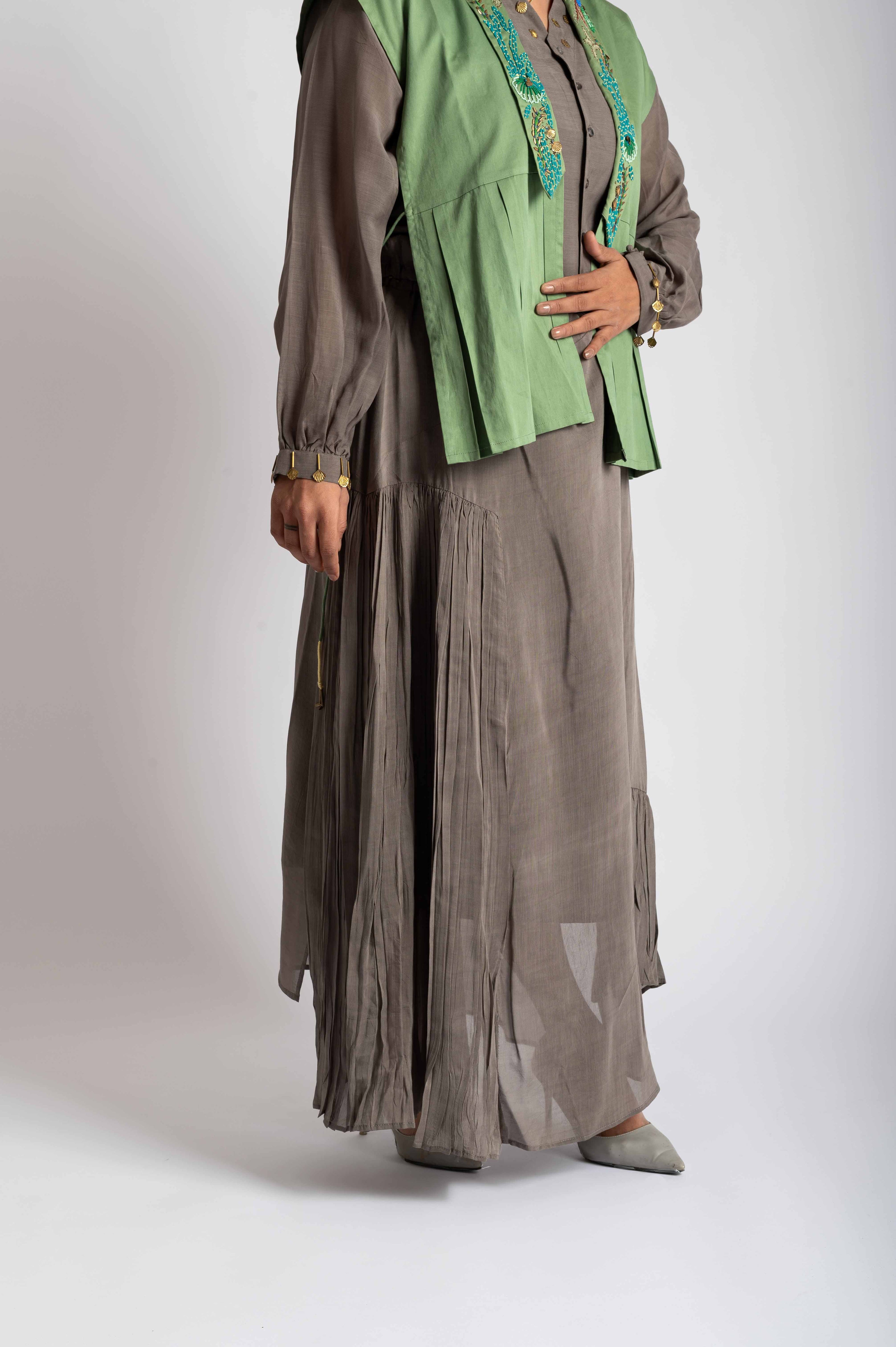Asymmetric Seashell Skirt