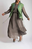 Asymmetric Seashell Skirt