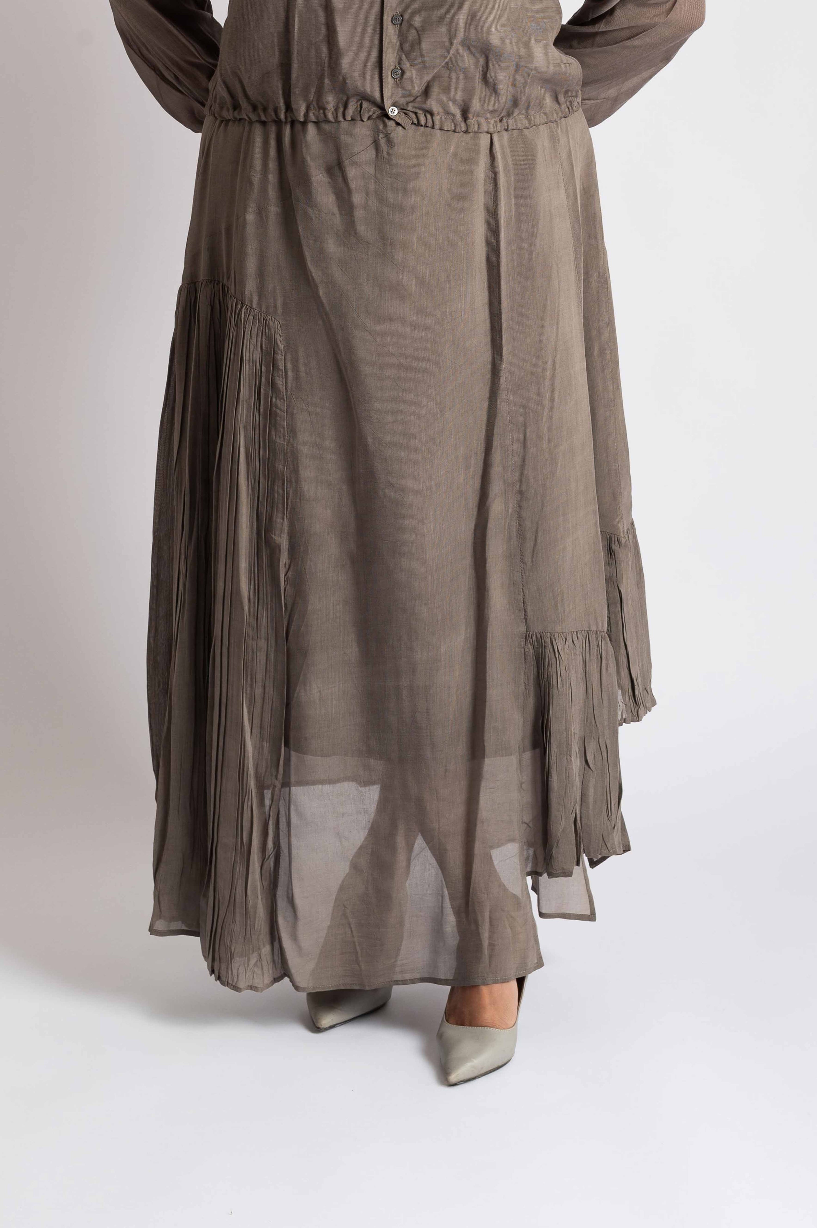 Asymmetric Seashell Skirt