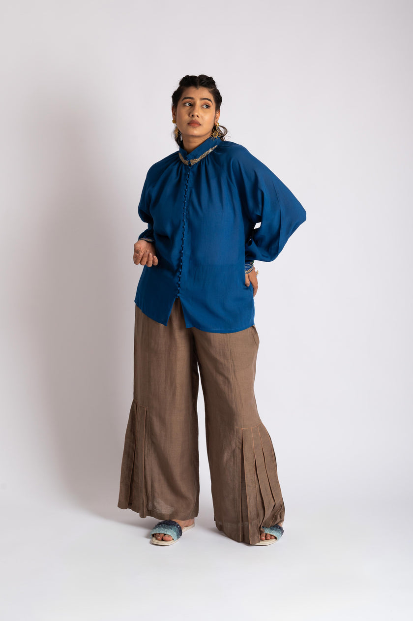 Tidal Surge Electric Blue Top