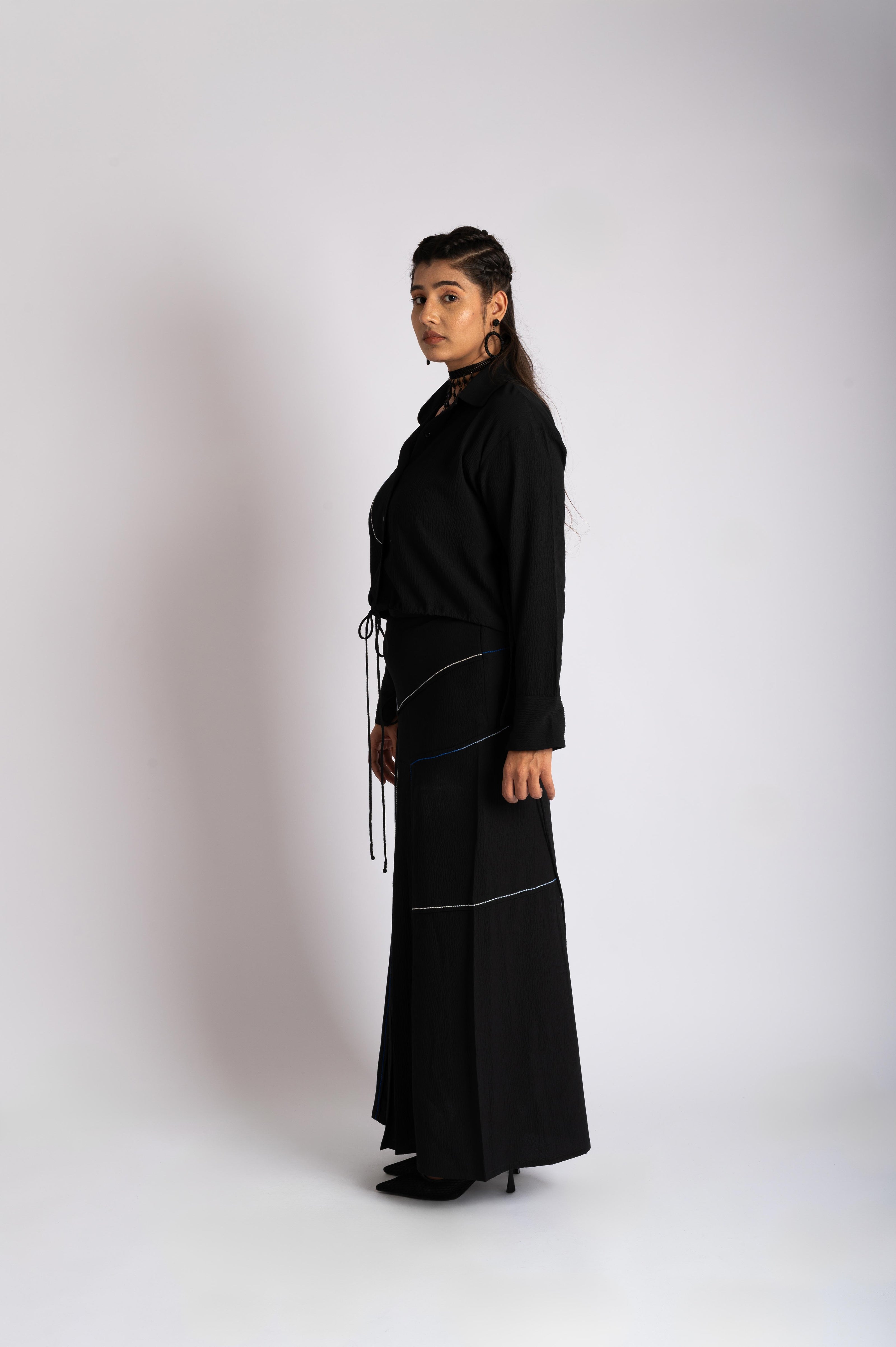 Mermaid's Divine Black Co-Ord Set