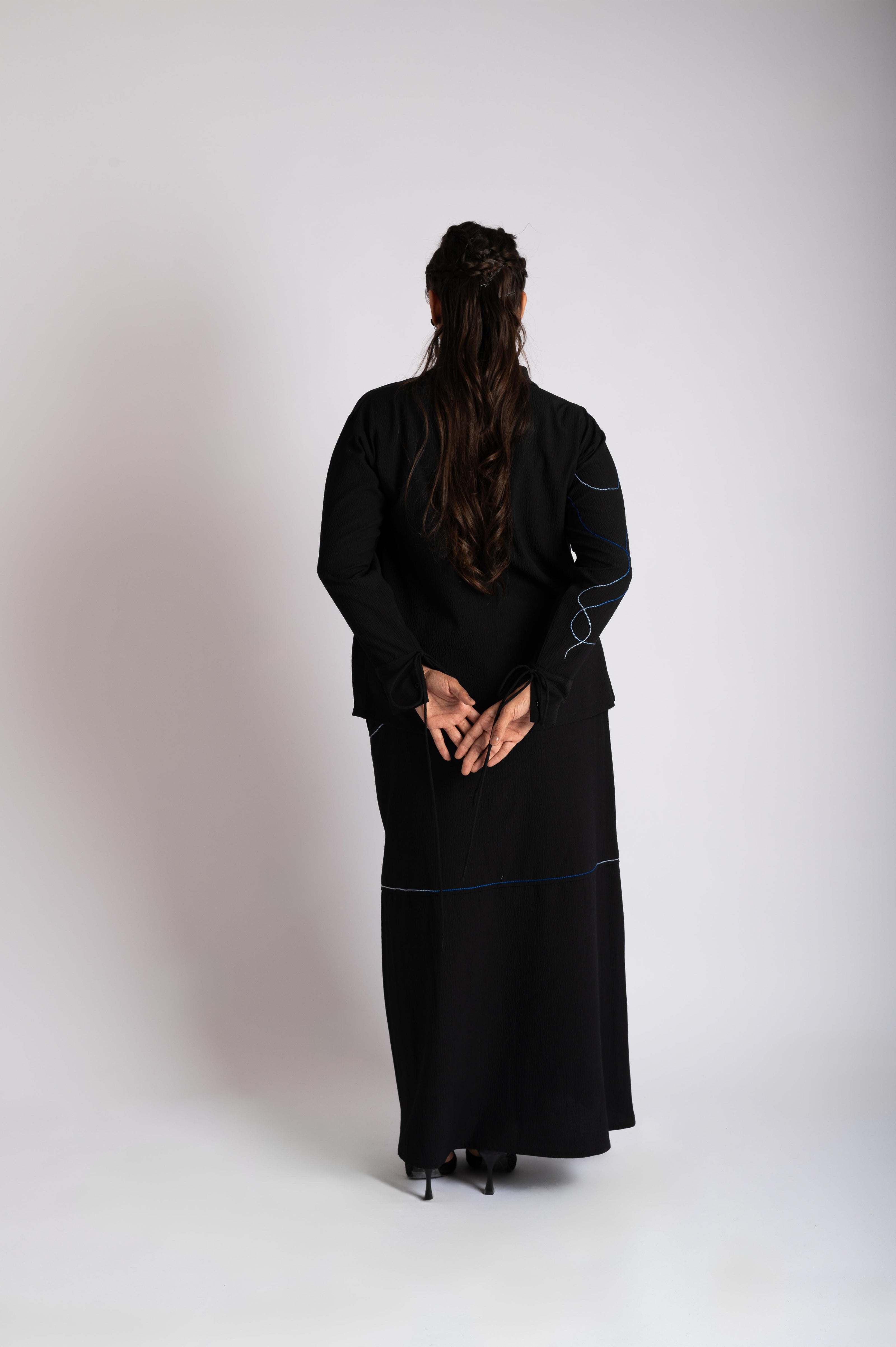 Mermaid's Divine Black Co-Ord Set