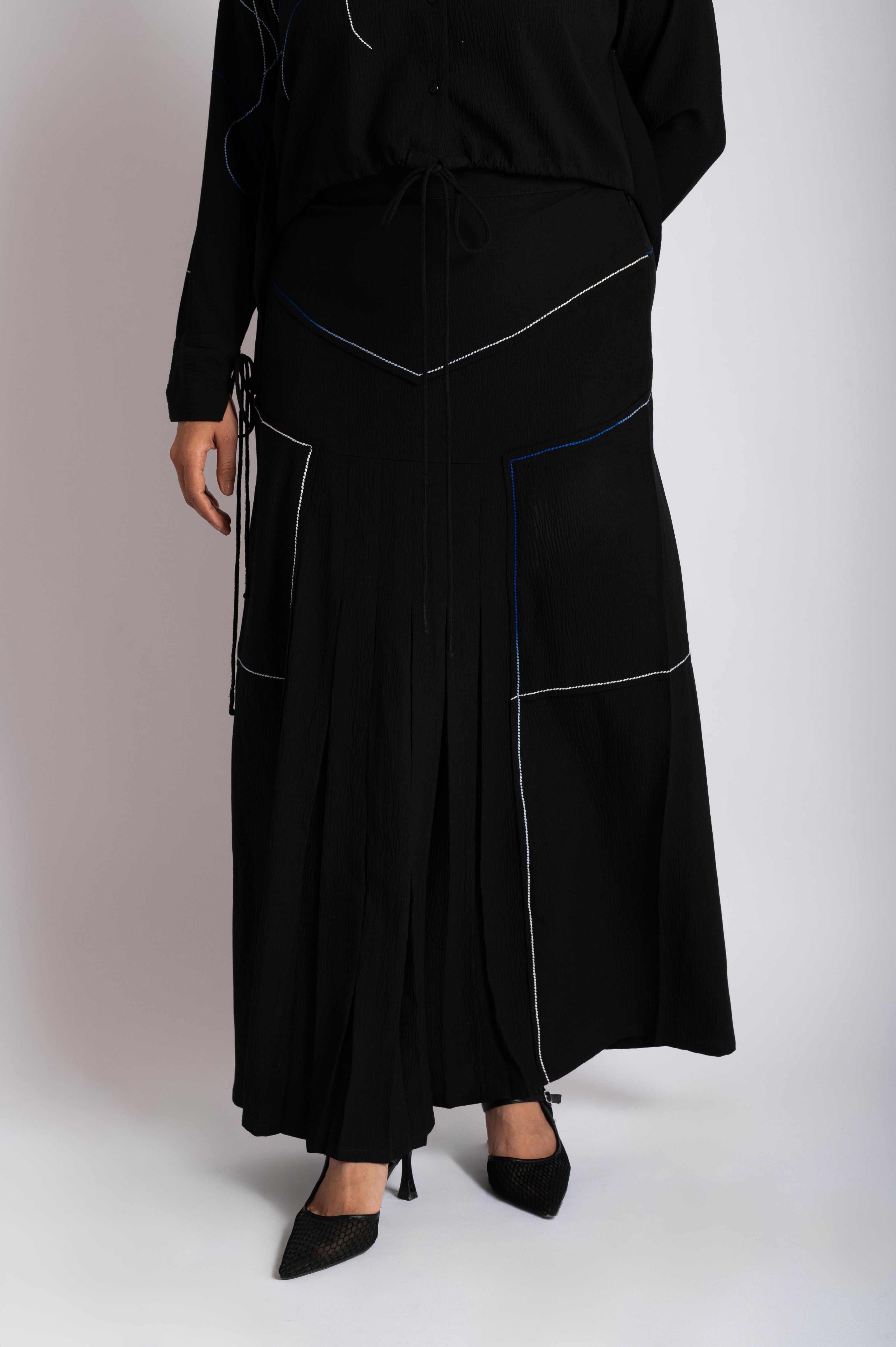 Mermaid's Divine Black Co-Ord Set