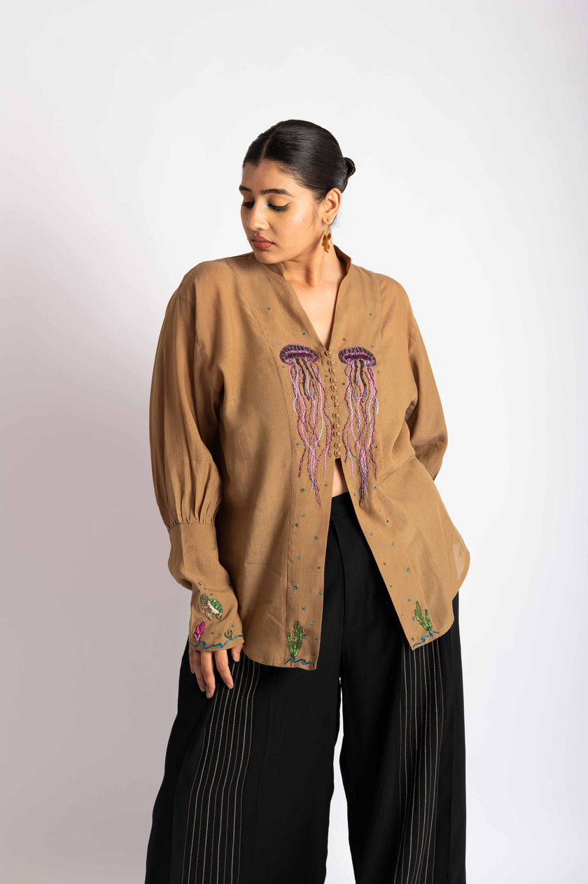 The Jellyfish Drifter Blouse