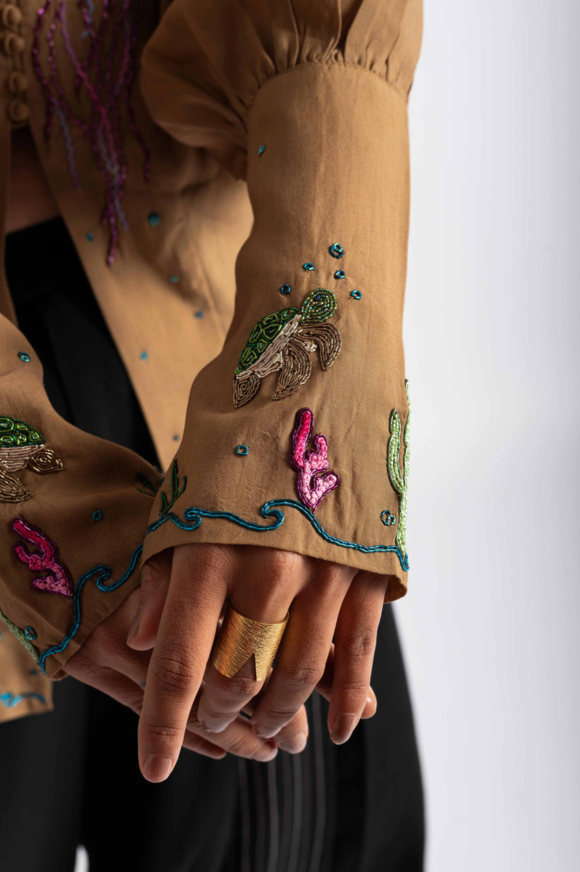 The Jellyfish Drifter Blouse