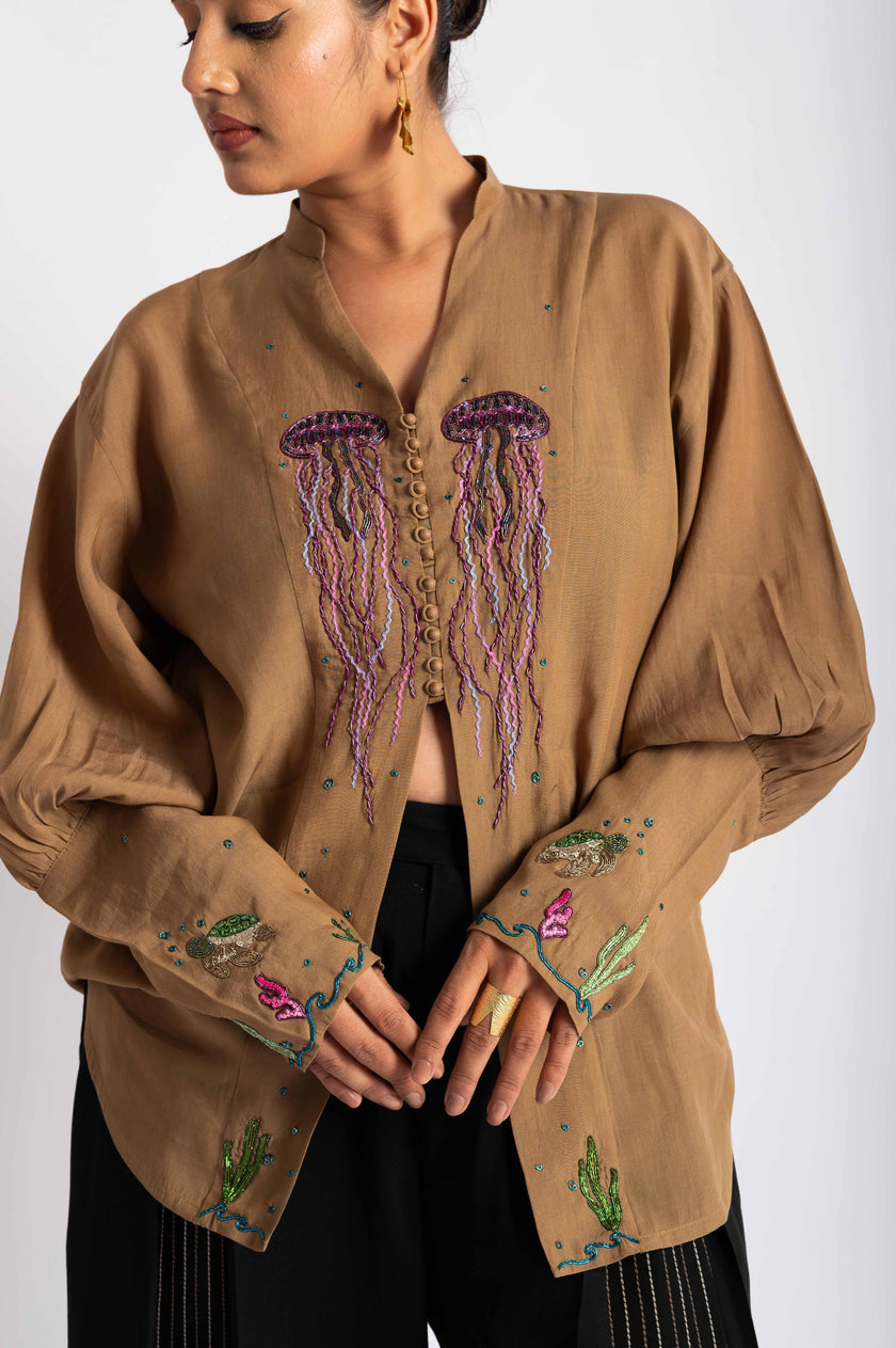 The Jellyfish Drifter Blouse