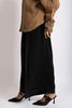 Ethereal Waves Pin-Tuck Pants In Black