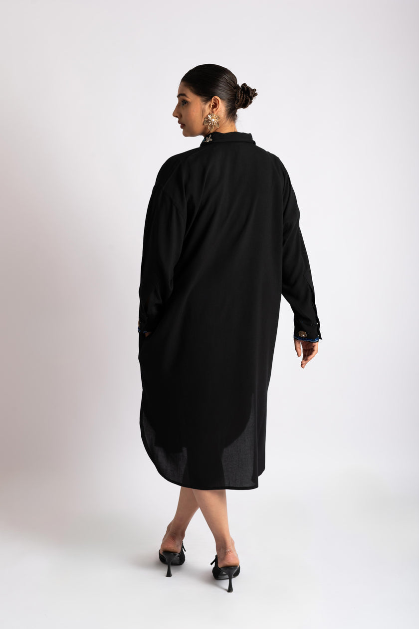 Crest Of The Current Hand Crafted Dress